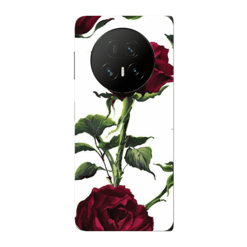 Honor Magic V5 Stemmed rose Transparent Silicone TPU Θήκη